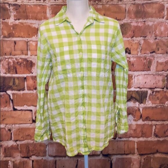 MICHAEL Michael Kors Checkered ButtonDownShirt - Picture 1 of 8